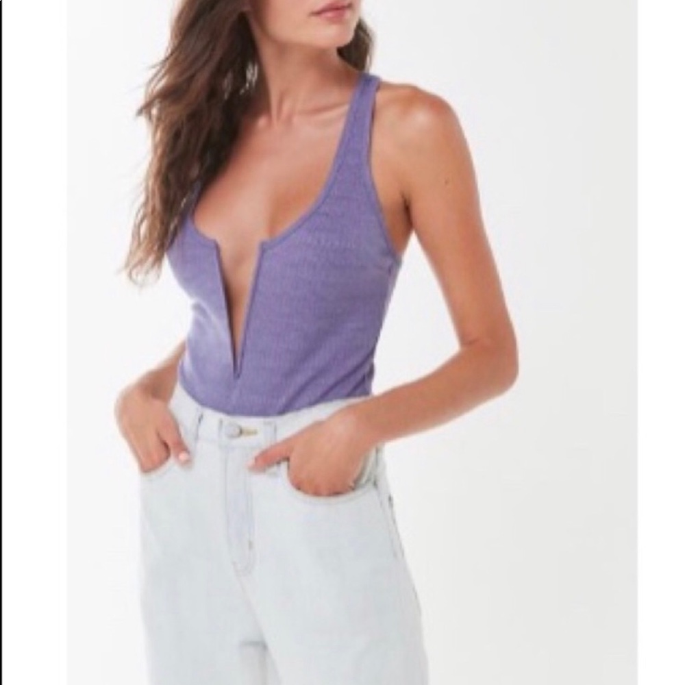 Urban Outfitters Purple Bodaysuit